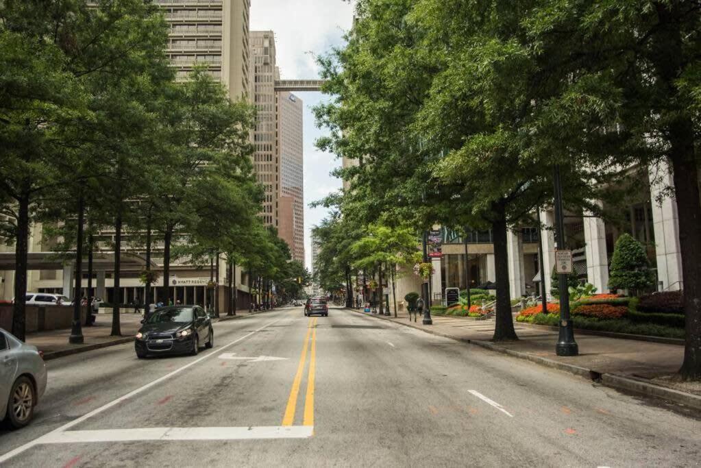 Center Downtown! King Bed! Private Balcony! Pt8I Atlanta Exterior foto
